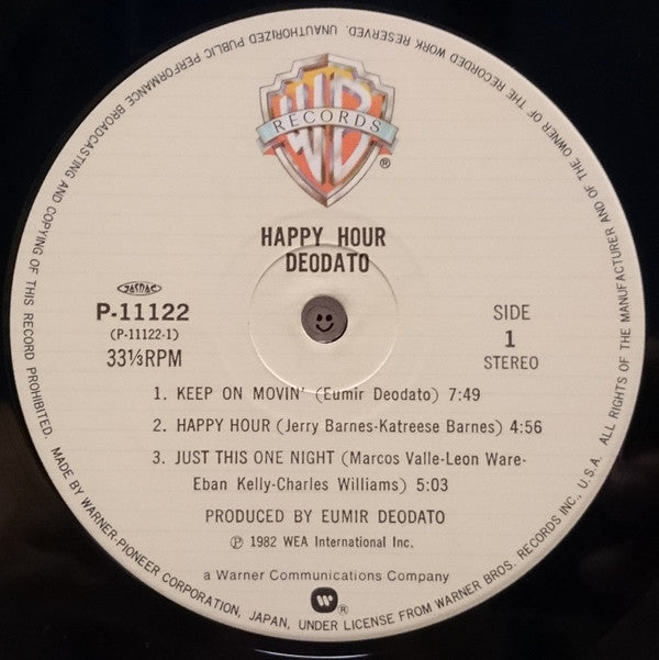 Release: Happy Hour-Vinyl-Japan-1982-P-11122-4671200