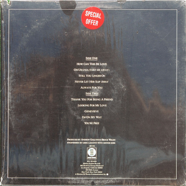 Master Release: All This And Heaven Too by Andrew Gold