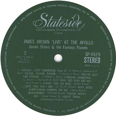 Live At The Apollo