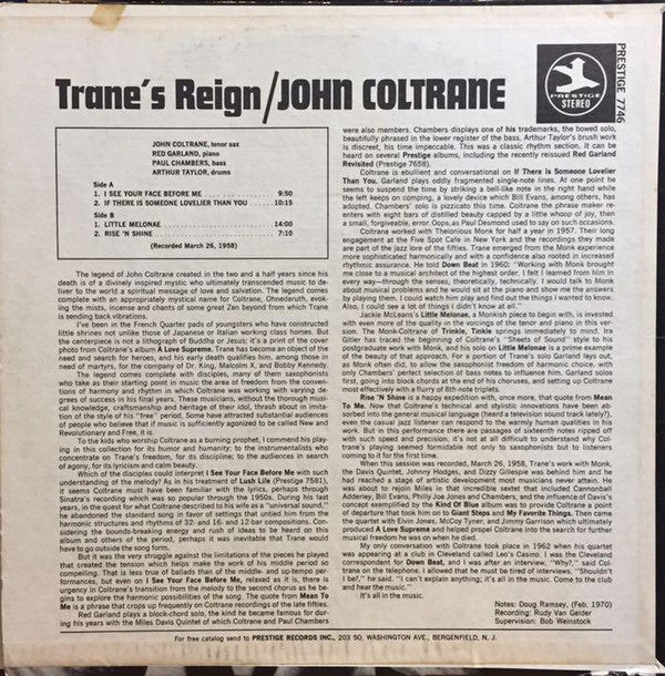 Release: Settin' The Pace-Vinyl-US-1970-PR 7746, PRT 7746-3421795