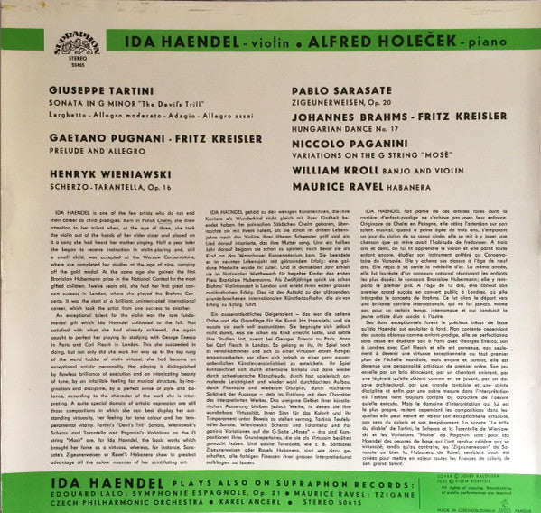 Master Release: Famous Violin Compositions by Ida Haendel