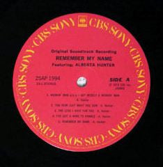 Release: Remember My Name (Original Soundtrack Recording)-Vinyl-Japan-1981-25AP 1994-7441503