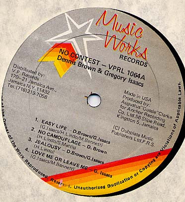 Release: No Contest-Vinyl-US-None-VPRL 1064-6088106