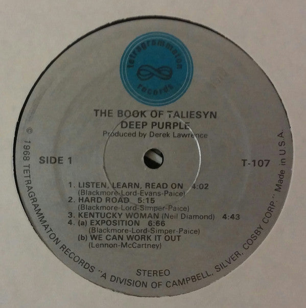 Release: The Book Of Taliesyn-Vinyl-US-1968-T-107-8847855