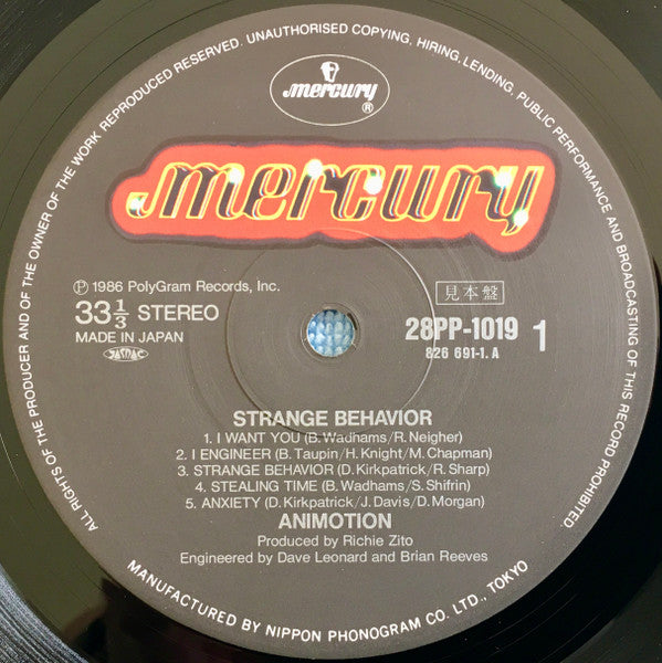 Strange Behavior