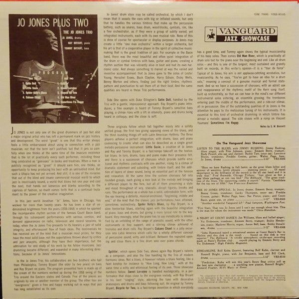Release: Jo Jones Plus Two-Vinyl-Japan-1990-KIJJ-2029, VRS-8525-4208332
