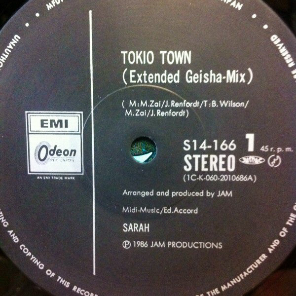 Release: Tokyo Town-Vinyl-Japan-1986-S14-166-2418542