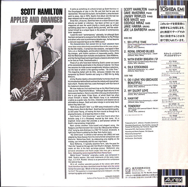 Release: Apples And Oranges-Vinyl-Japan-1981-ICJ-80215-7154421