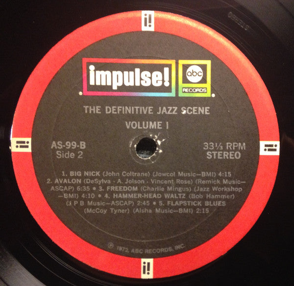 The Definitive Jazz Scene (Volume 1)