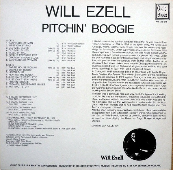 Release: Unknown Release-Vinyl-Netherlands-1980-OL 2830-6852301