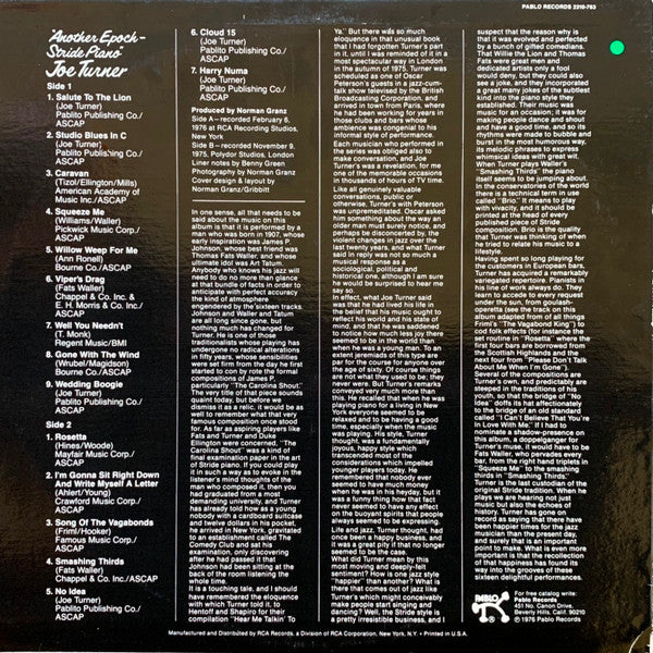 Master Release: Another Epoch-Stride Piano by Joe Turner