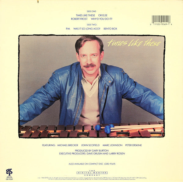 Master Release: Times Like These by Gary Burton