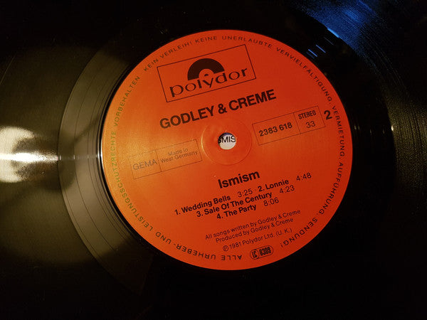 Master Release: Ismism by Godley & Creme