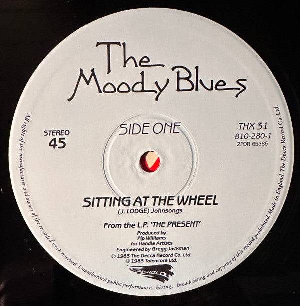 Release: Sitting At The Wheel-Vinyl-UK-1985-810-280-1, THX 31-2375058