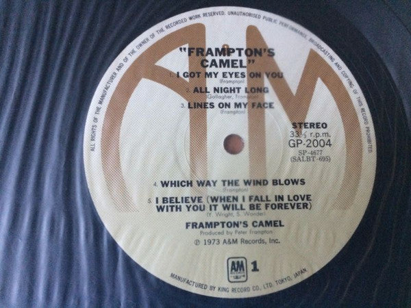 Release: Frampton's Camel-Vinyl-Japan-1976-GP-2004-8693781