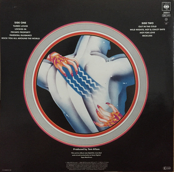 Release: Turbo-Vinyl-Europe-1986-CBS 26641-1128549