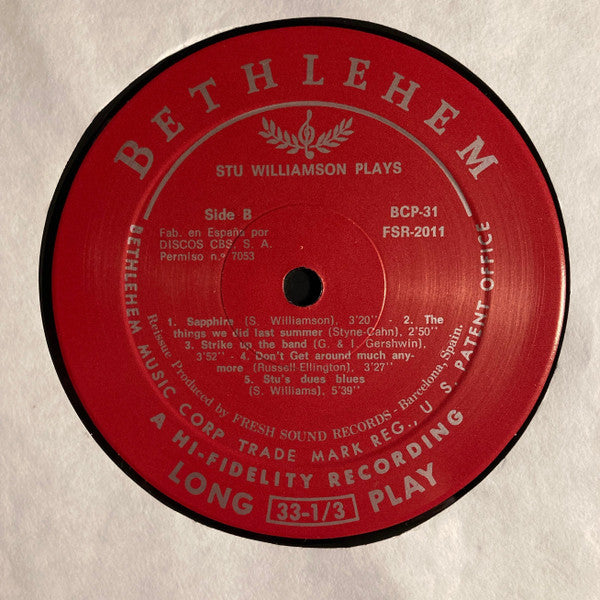 Stu Williamson Plays
