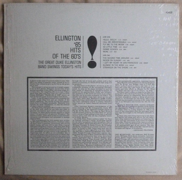 Release: Ellington '65 (Hits Of The 60's)-Vinyl-US-1968-RS-6122-7869172