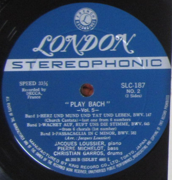 Play Bach Vol. 5