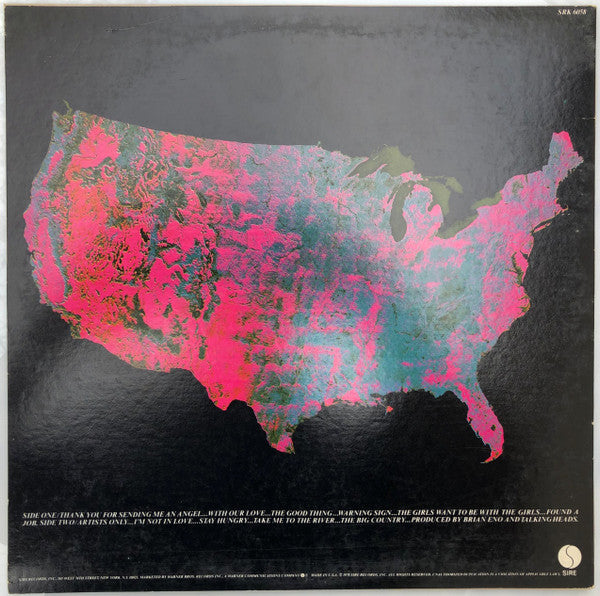 Release: More Songs About Buildings And Food-Vinyl-US-None-SRK 6058-5159258