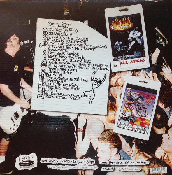 Master Release: Live In A Dive by No Use For A Name