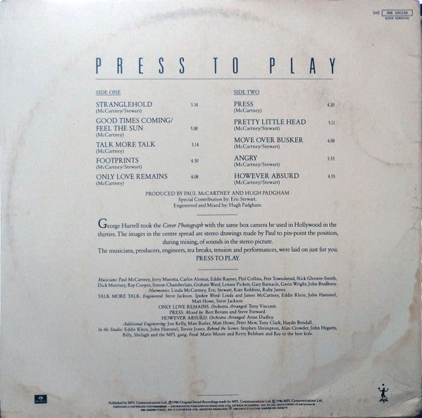 Press To Play