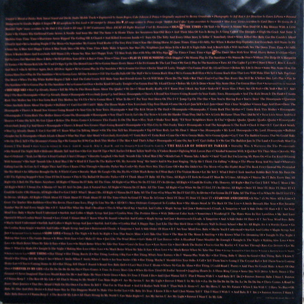 Sign "O" The Times