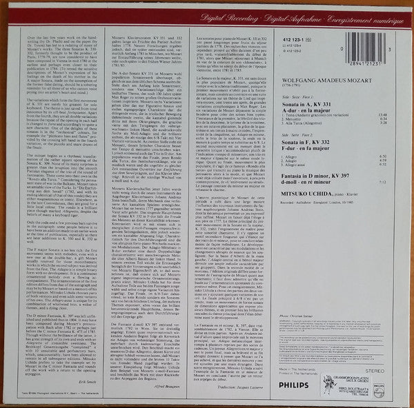 Master Release: 2 Sonatas / 2 Sonaten KV 331/KV332, KV397 by Wolfgang Amadeus Mozart