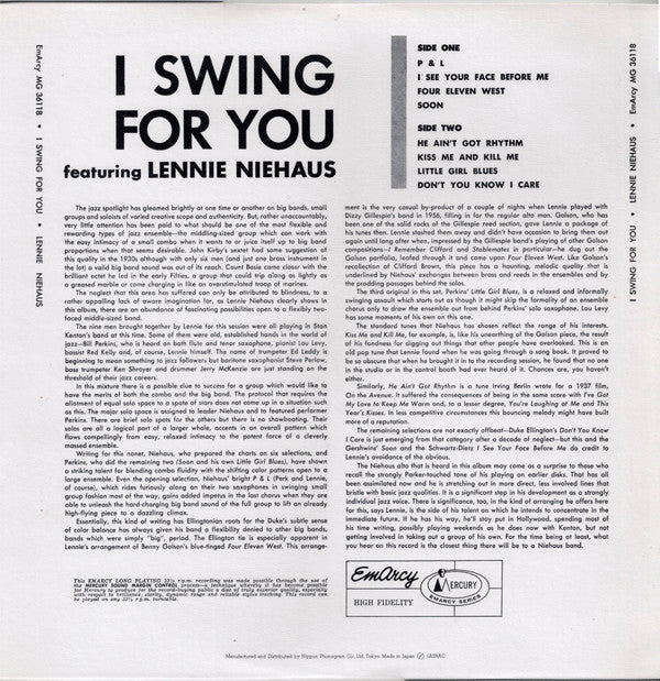 I Swing For You
