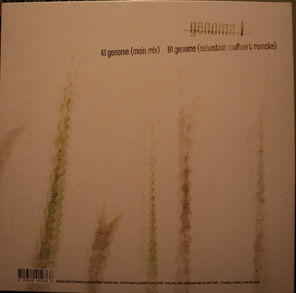 Release: Genome I-Vinyl-US-2014-MINUSMIN31-6392548
