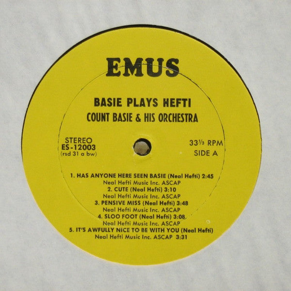Basie Plays Hefti