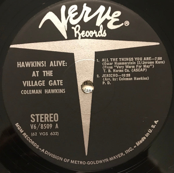 Hawkins! Alive! At The Village Gate