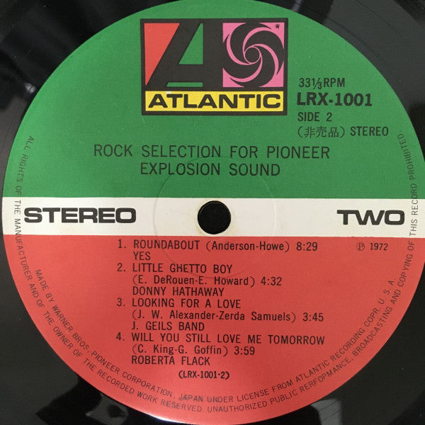 Rock Selection For Pioneer Explosion Sound