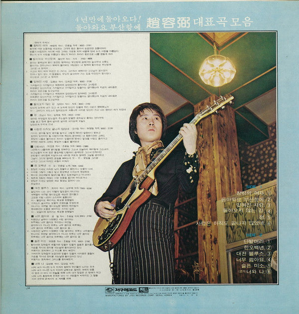 Master Release: 趙容弼 대표곡 모음 by Cho Yong-Pil