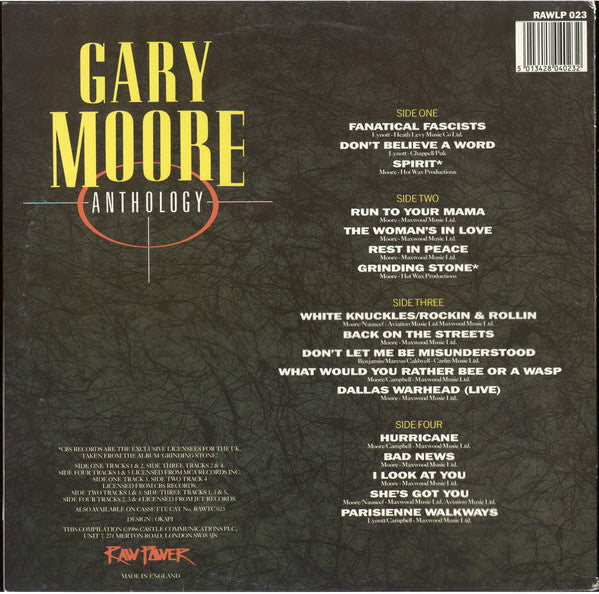 Master Release: Anthology by Gary Moore