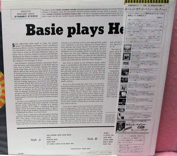 Release: Basie Plays Hefti-Vinyl-Japan-1982-YS-7116-RO-6087412