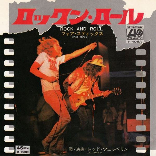 Release: Rock And Roll / Four Sticks-Vinyl-Japan-1976-P-105A-5594343