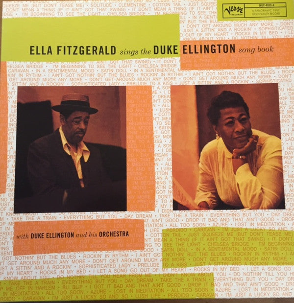 Master Release: Ella Fitzgerald Sings The Duke Ellington Song Book by Ella Fitzgerald
