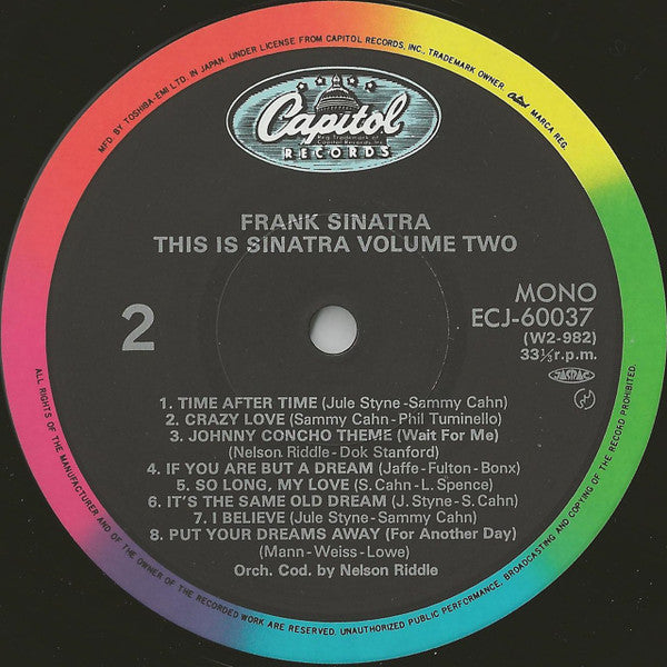 This Is Sinatra Volume Two