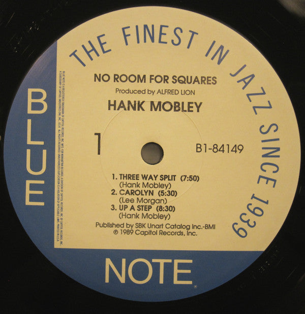 Master Release: No Room For Squares by Hank Mobley