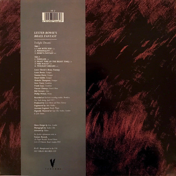 Release: Twilight Dreams-Vinyl-UK-1987-VE 2-1125283