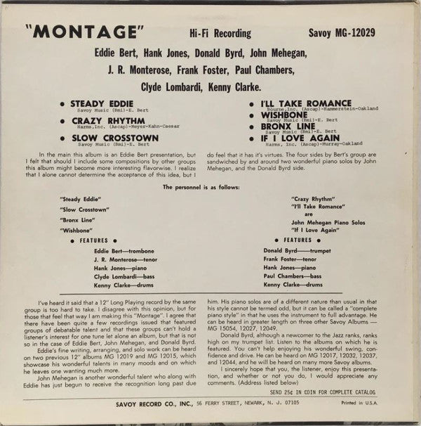 Master Release: Montage by Various