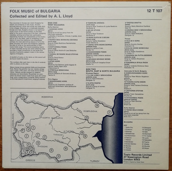 Master Release: Folk Music Of Bulgaria by Various