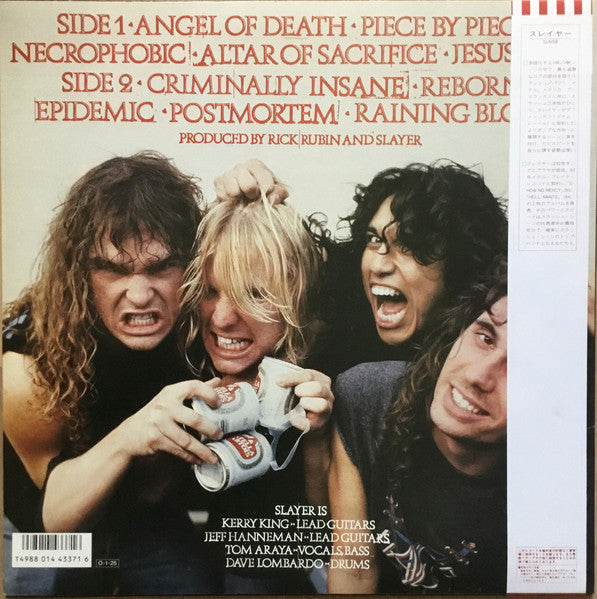 Master Release: Reign In Blood by Slayer