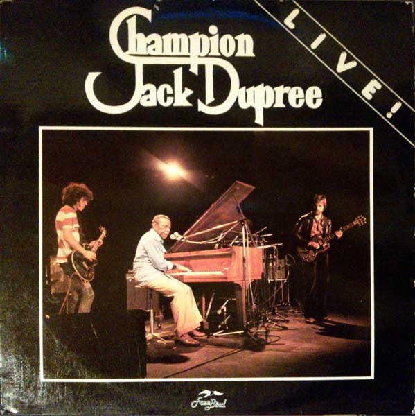 Master Release: Live! by Champion Jack Dupree