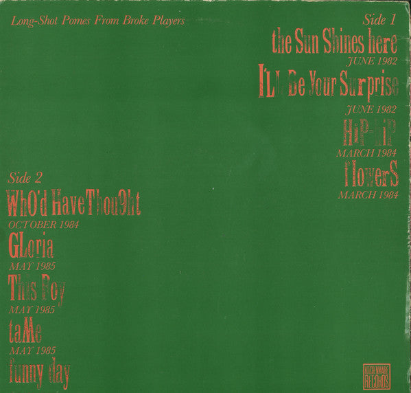 Release: Boxed-Vinyl-UK-1985-SK int 1-2363360
