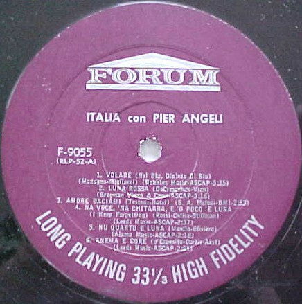 Italia Con Pier Angeli