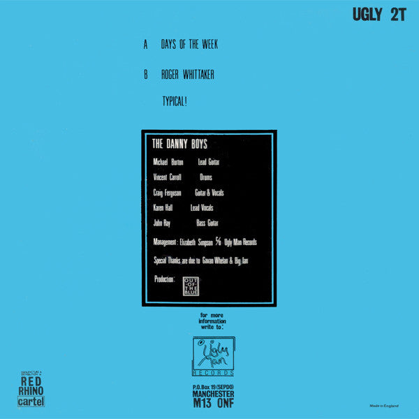 Master Release: Days Of The Week by The Danny Boys