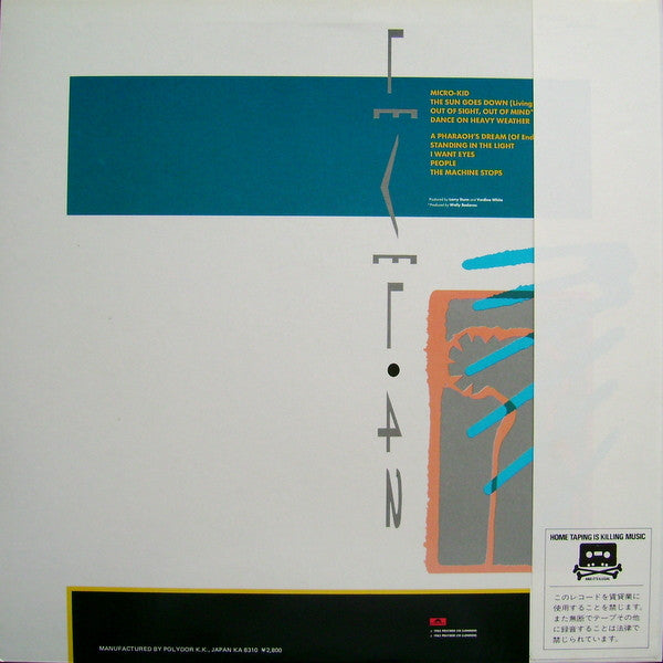 Release: Standing In The Light-Vinyl-Japan-1984-28MM 0308-3074641