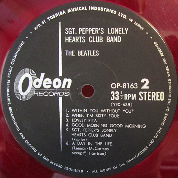 Sgt. Pepper's Lonely Hearts Club Band = サージェント・ペーパーズ・ロンリー・ハーツ・クラブ・バンド